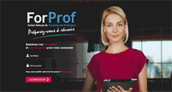 Desktop Screenshot of forprof-elearning.com